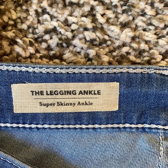 AG Adriano Goldschmied Skinny Ankle Jeans SZ 25 R - Picture 8 of 11